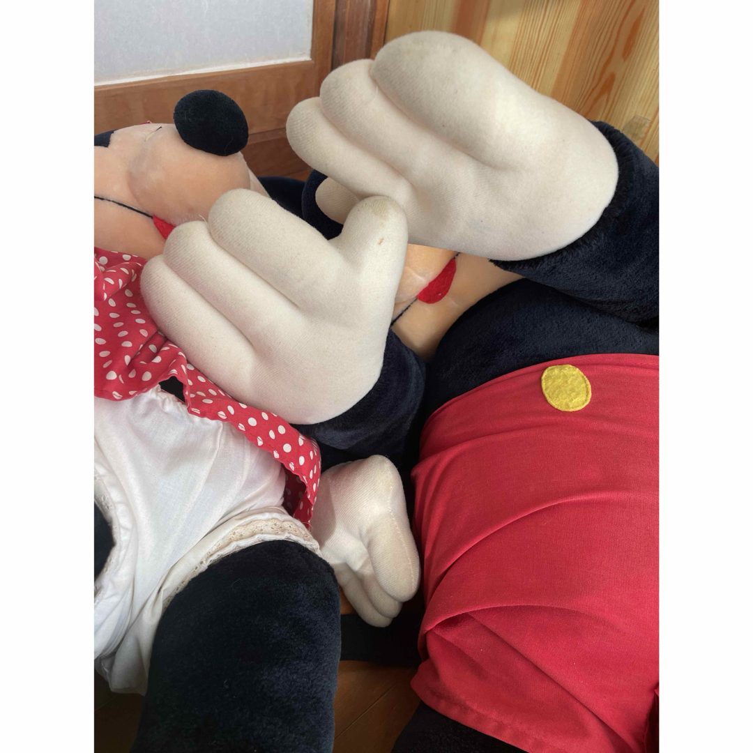 80sアメリカディズニー購入 ミッキー&ミニーぬいぐるみ ヴィンテージ
