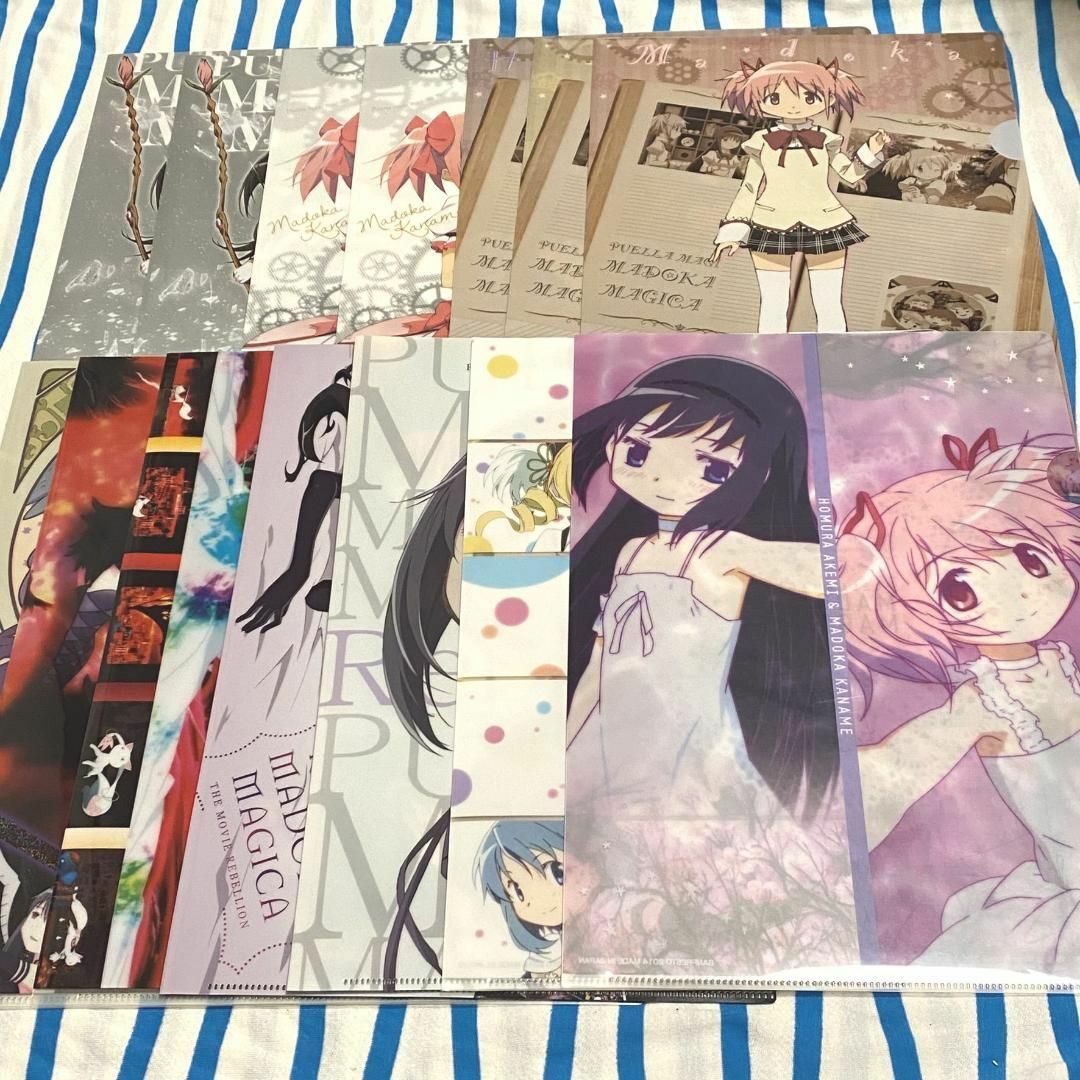 魔法少女まどか☆マギカ『クリアファイル』14枚セット まとめ売り