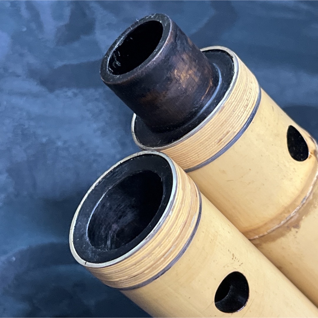 一尺九寸 尺八 銘あり？ 美品 竹製 尺八 琴古流