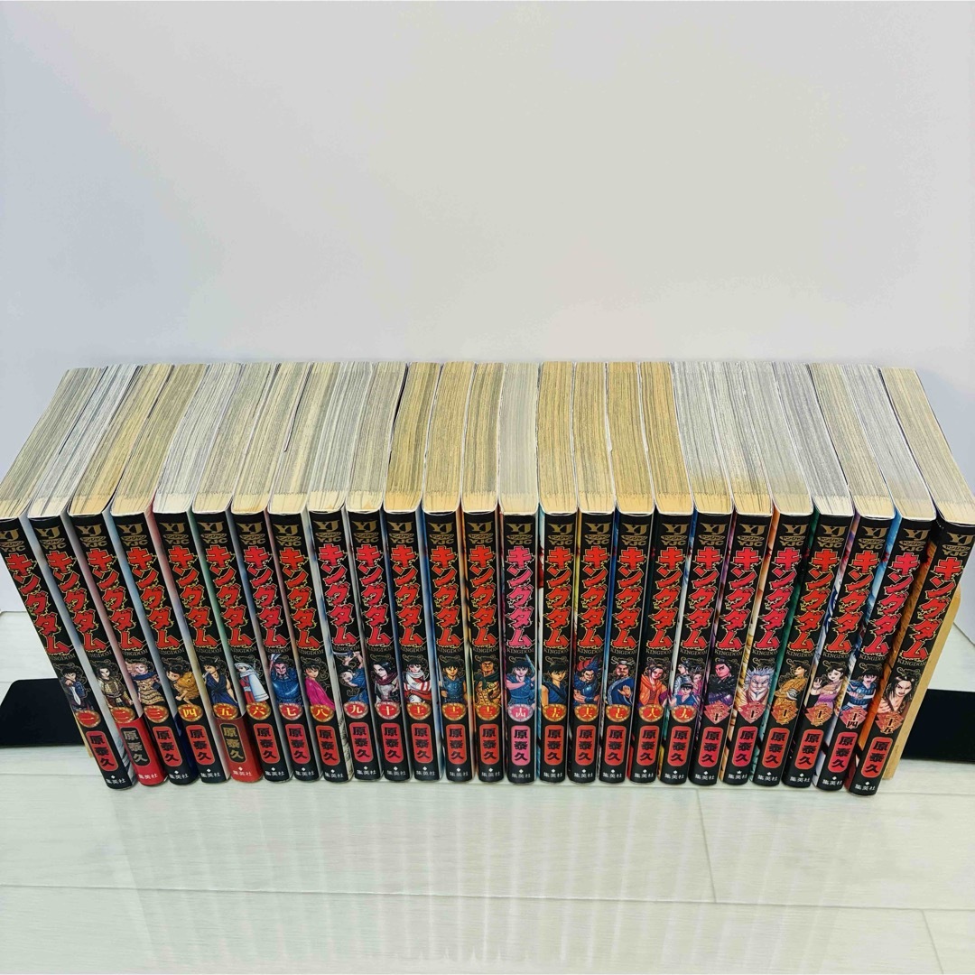 美品】キングダム1〜76巻セット【保護フィルム有】 キングダム 全巻