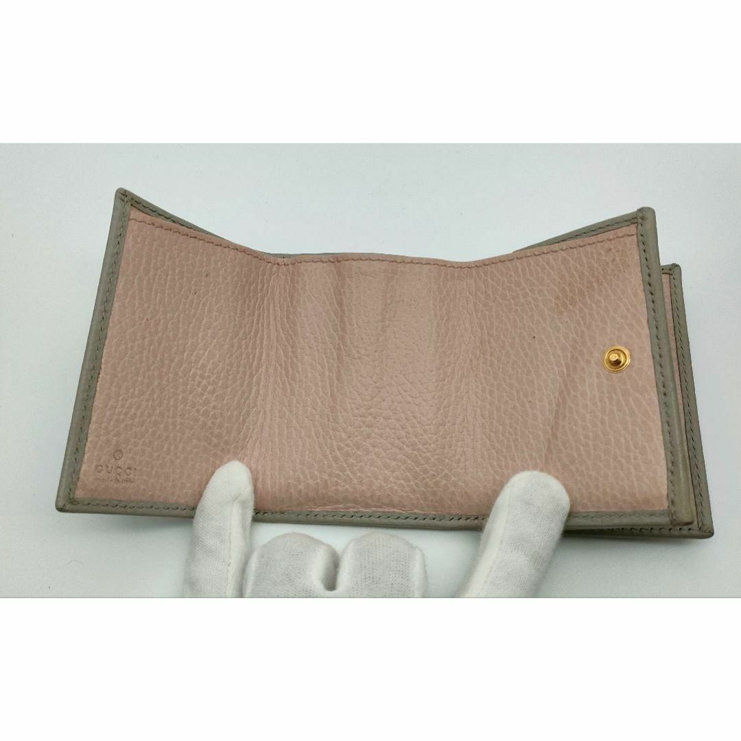 GUCCI - GUCCI グッチ GGマーモント バイカラー ウォレット カード