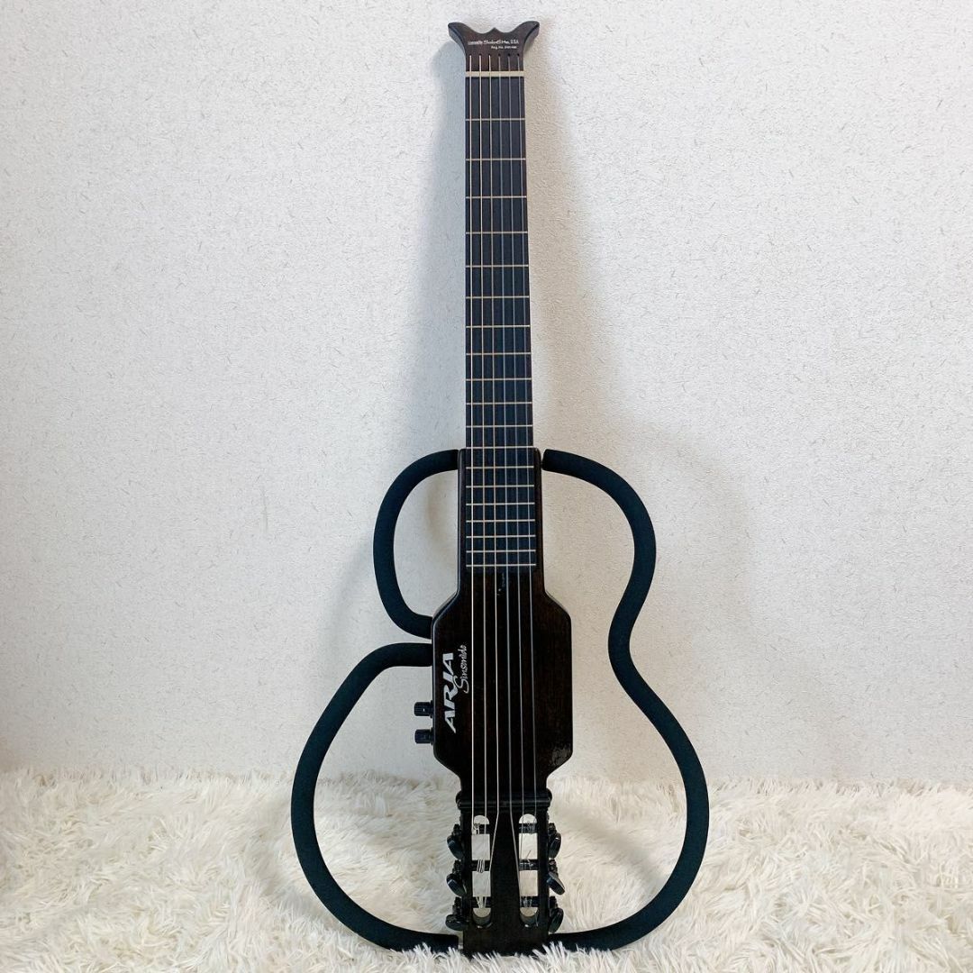 アリア アコースティック サイレント トラベルギター AS-101S