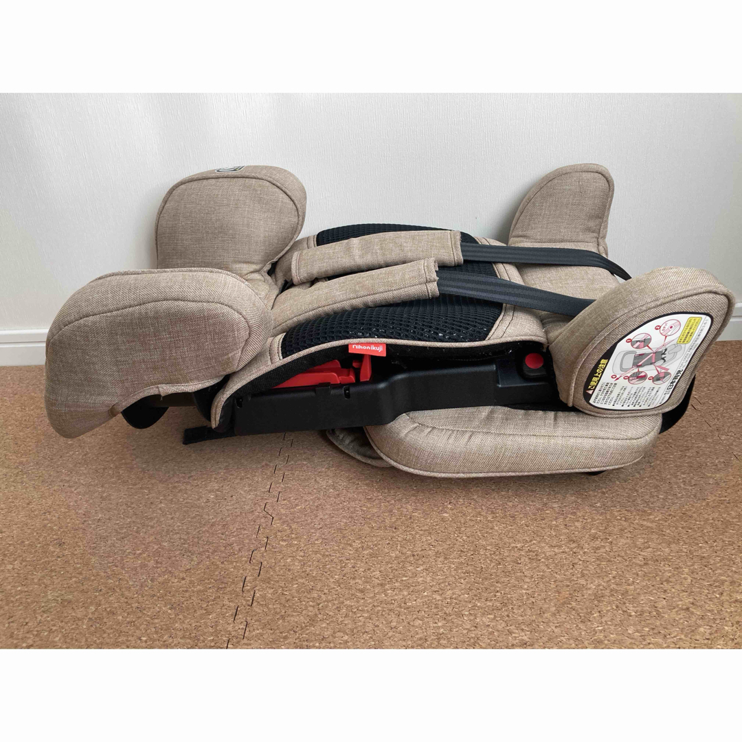 日本育児 トラベルベストEvo サンドベージュ 収納袋付き