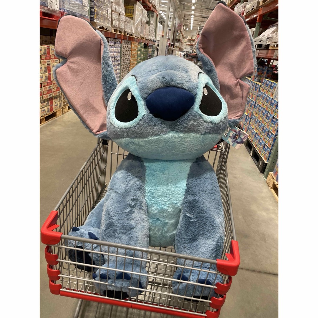 コストコ限定 スティッチ 特大 ぬいぐるみ スティッチ ぬいぐるみ