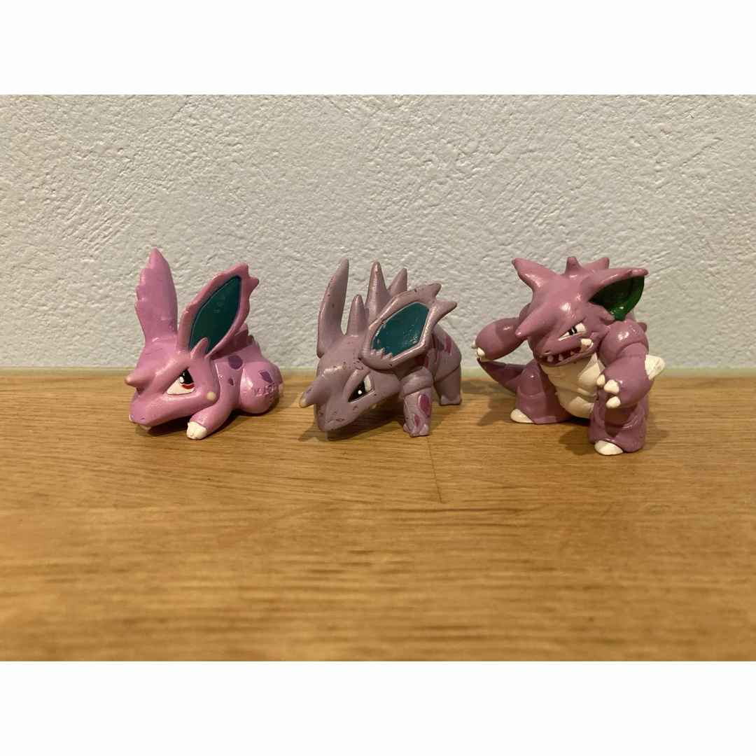 ポケットモンスター モンコレ ニドラン・ニドリーノ・ニドキング 3体