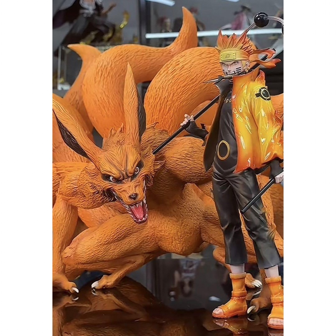 九尾 クラマ ナルト ガレージキット フィギュアの通販 by はるい's