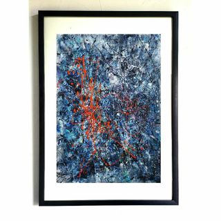 藤城清治 月光の響 額装 額縁付き Amazon.co.jp: 藤城 清治 「月光の響