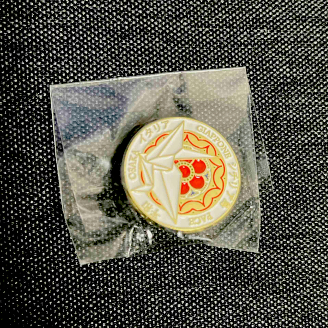 ☆激レア・非売品☆ 大阪関西万博イタリア館 金 VIP 専用ピンバッジ ☆激