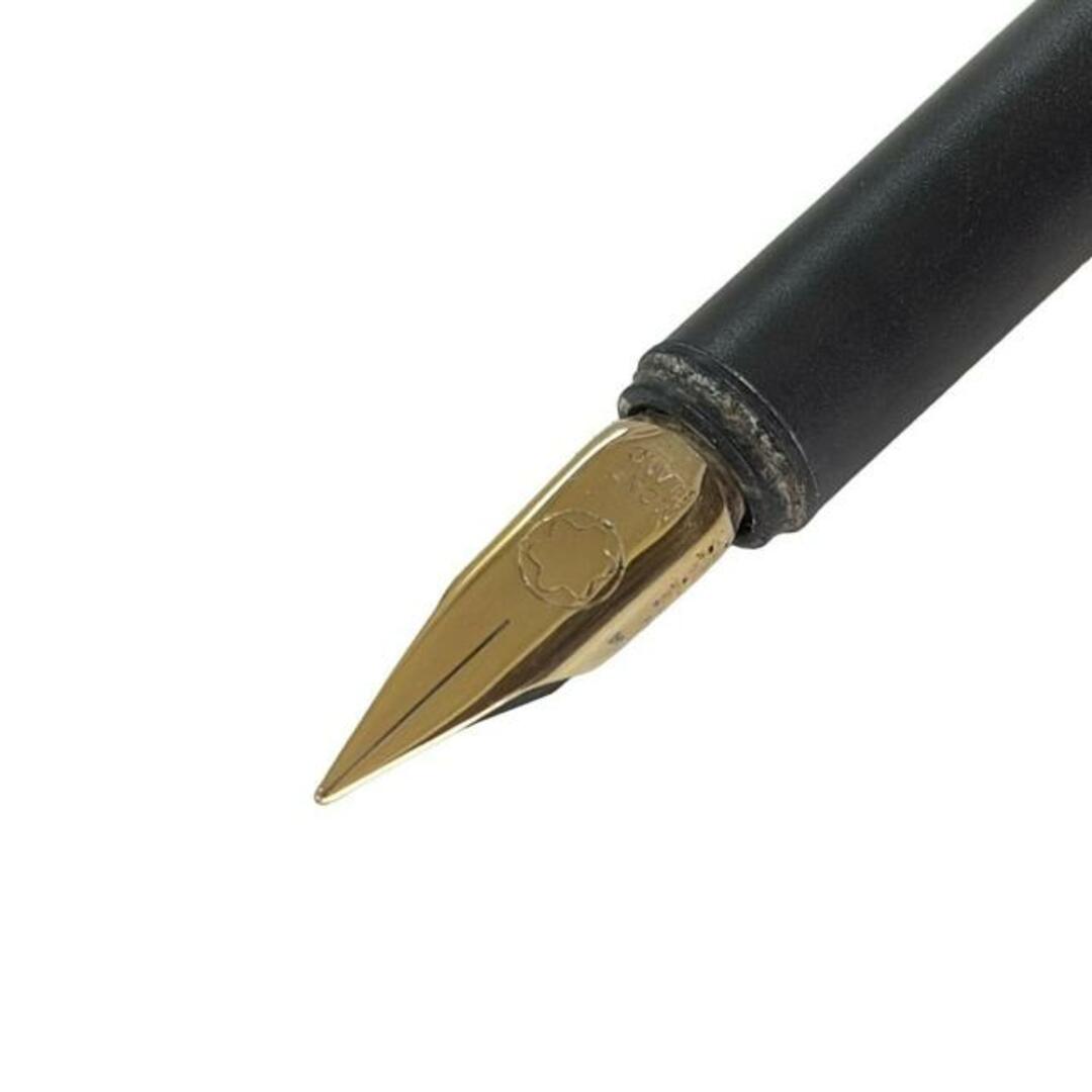 MONTBLANC - MONTBLANC(モンブラン) 万年筆美品 - ネイビー×ゴールド