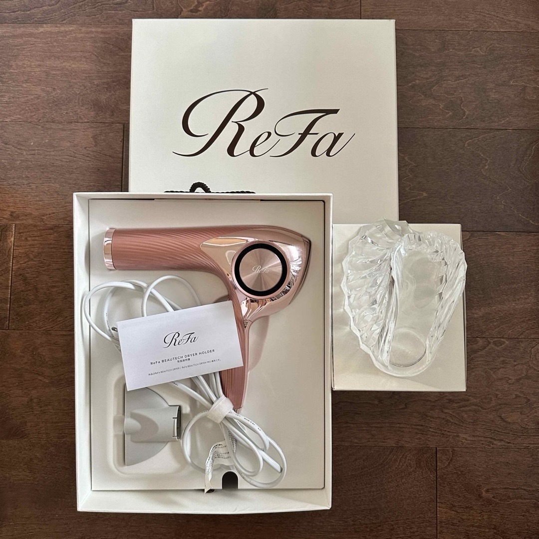 ReFa ドライヤー ローズゴールド 超美品】ReFa ローズゴールド ヘア