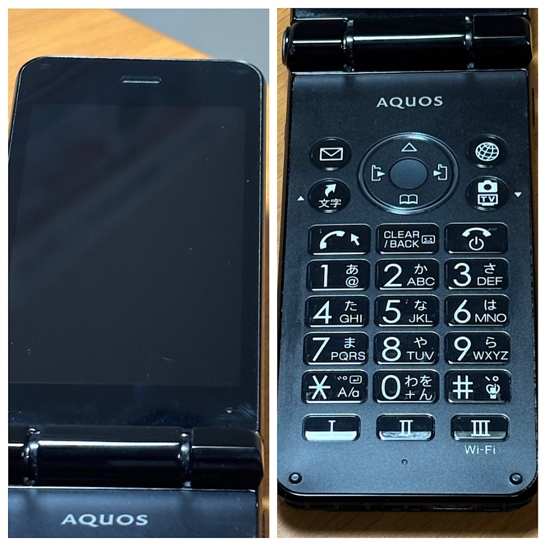 SHARP AQUOS ケータイ2 602SH ブラック Y!Mobile