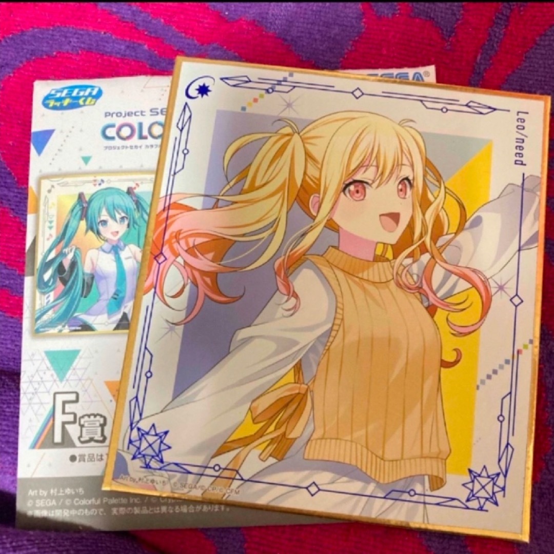 プロセカ 天馬咲希 ミニ色紙 33B 3枚セット プロセカ 天馬咲希 ミニ