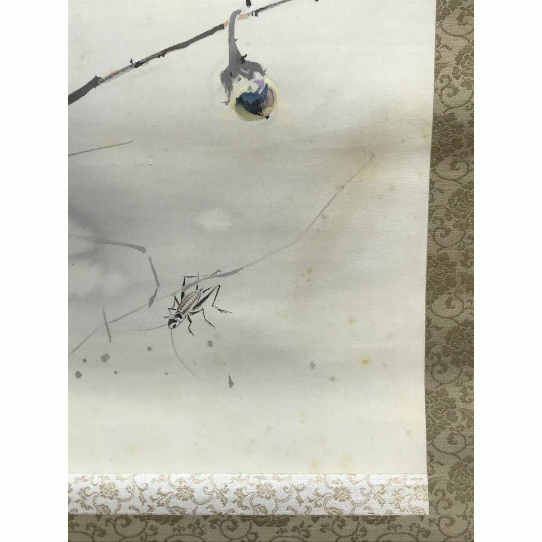 掛け軸 渡辺国夫 『 清水寺 』 絹本 希少 軸装 茶道具 掛軸 美品 です