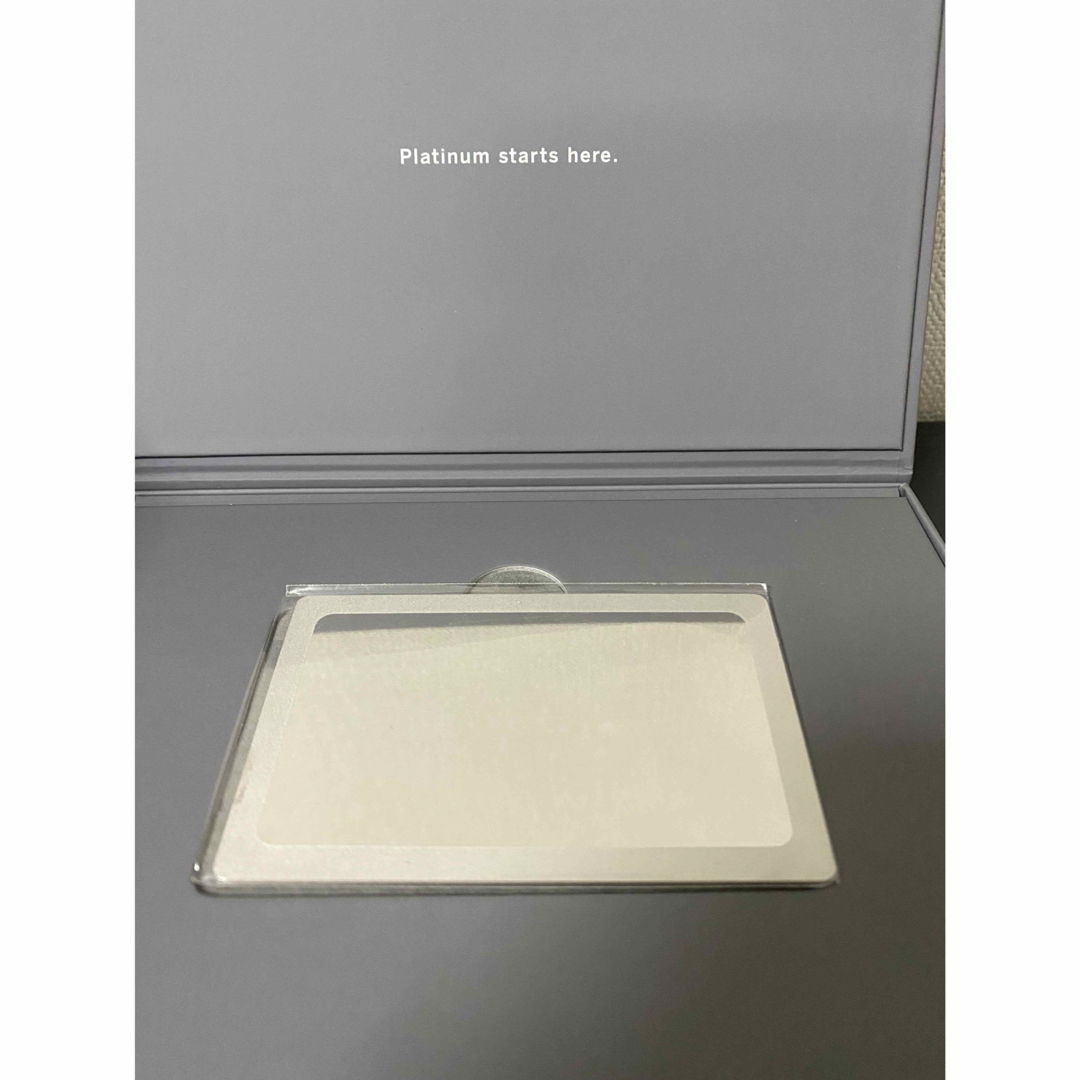 米国版新品】アメックスミラーカードノベルティプラチナ5枚