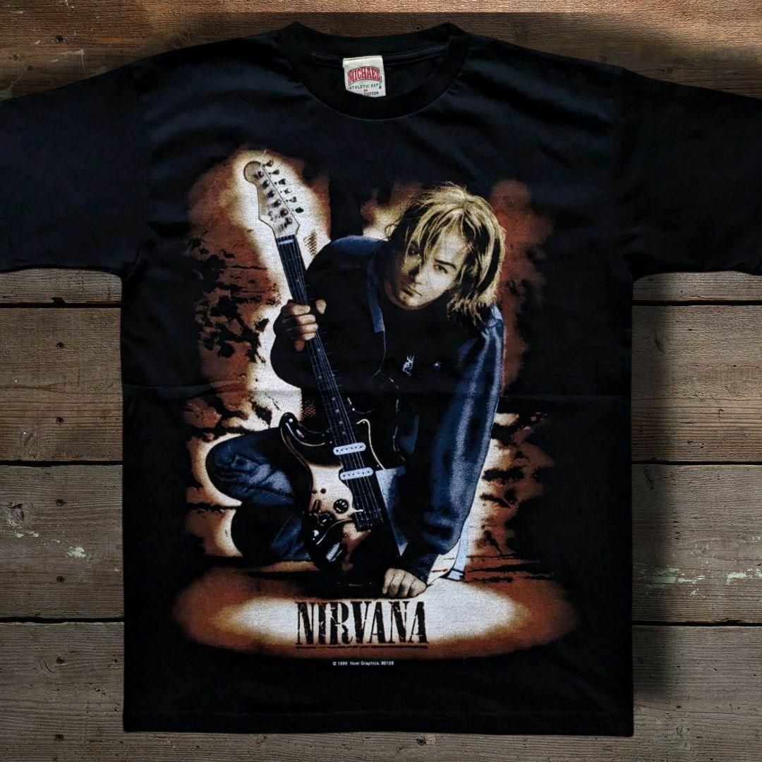 NIRVANA ニルヴァーナ カートコバーン KID 追悼 Tシャツ XL 90'S