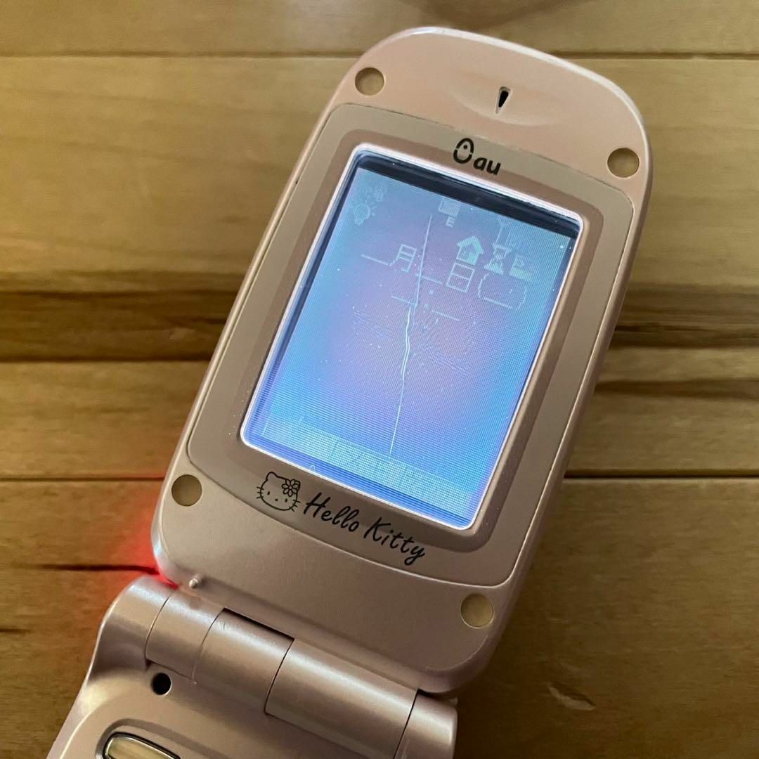 超希少‼️ハローキティ ガラケー au SANYO Pocket One cdmaの通販 by