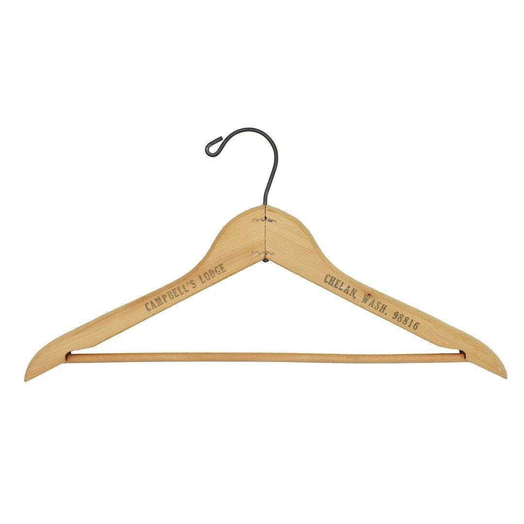 ヴィンテージ ウッドハンガー 5本セット US アドバタイジング 店舗什器 7