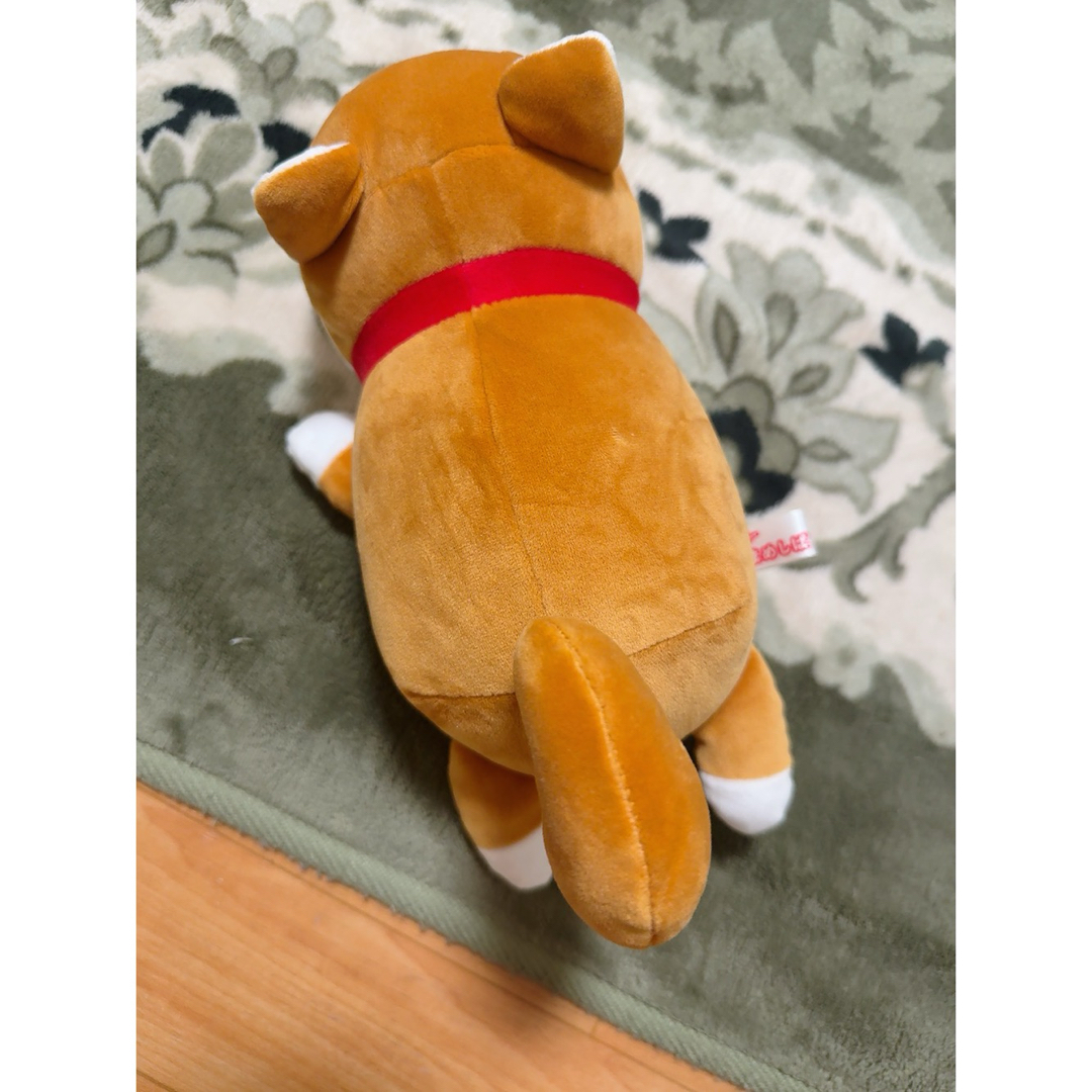 柴犬 ぬいぐるみ 赤い首輪付き 約26cmの通販 by youko5221's shop｜ラクマ