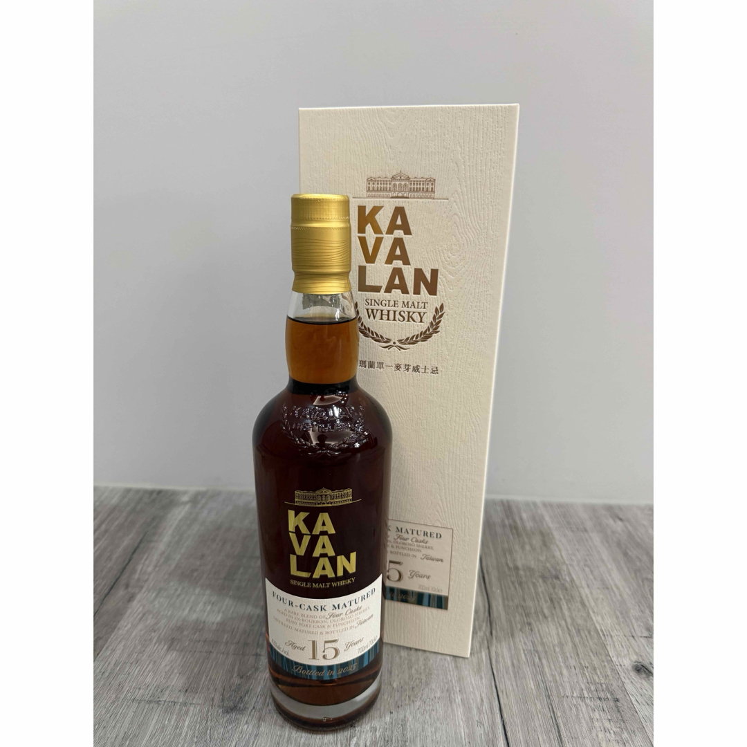 日本未発売 カバラン 15年熟成 FOUR-CASK MATURED カバラン 初の15年年数