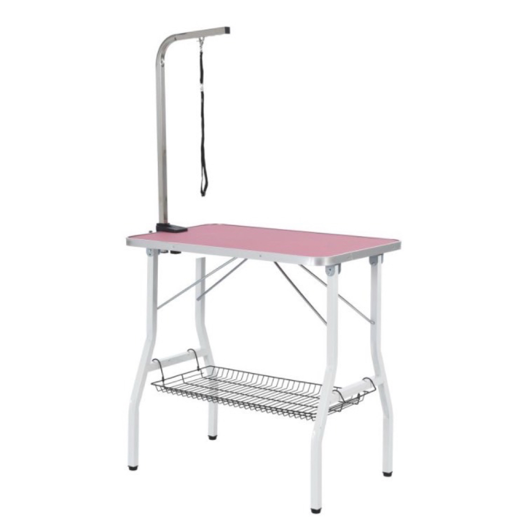 トリミングテーブル トリミング台 ピンク ペット用品 犬用品