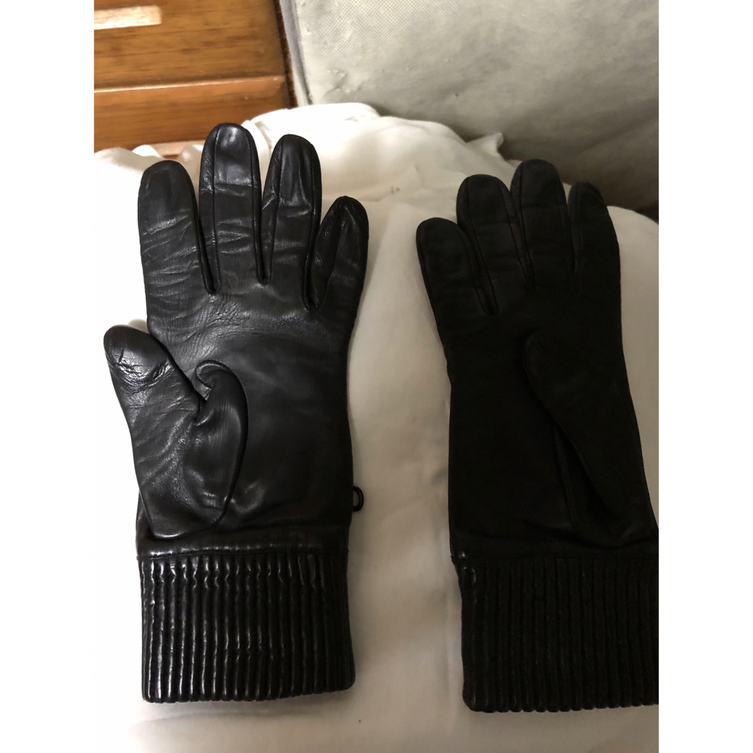 ディオール オム 手袋 革