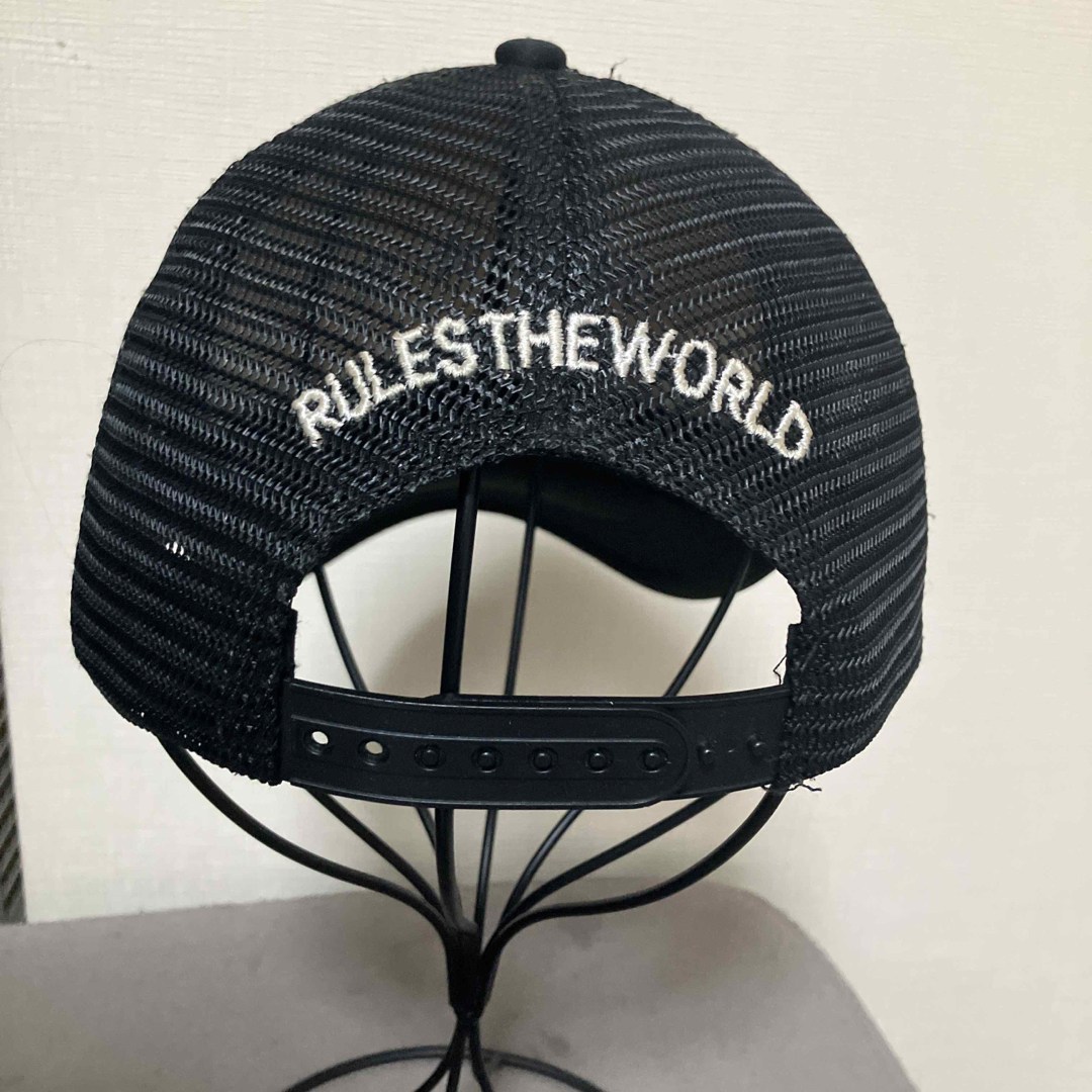 Corteiz cap black メッシュキャップ ブラック