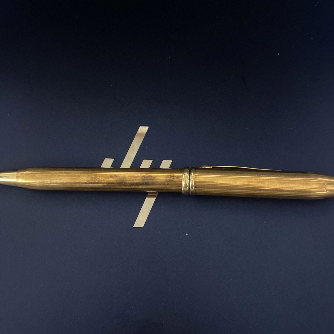 米国CROSS 社製ボールペン タウンゼント ゴールド シルバーの通販はau