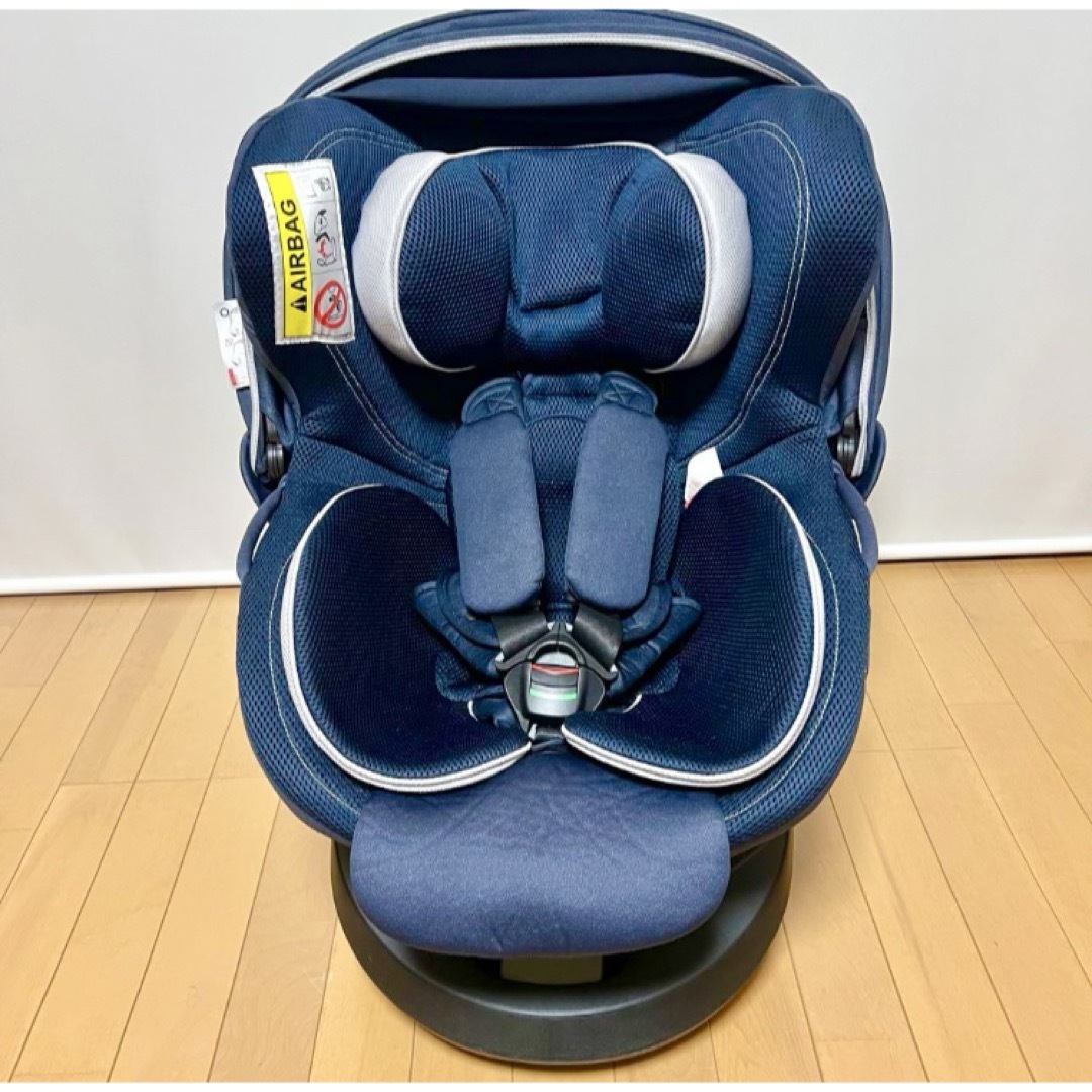 美品 エールベベ チャイルドシートクルット4i プレミアム ISOFIX 美品