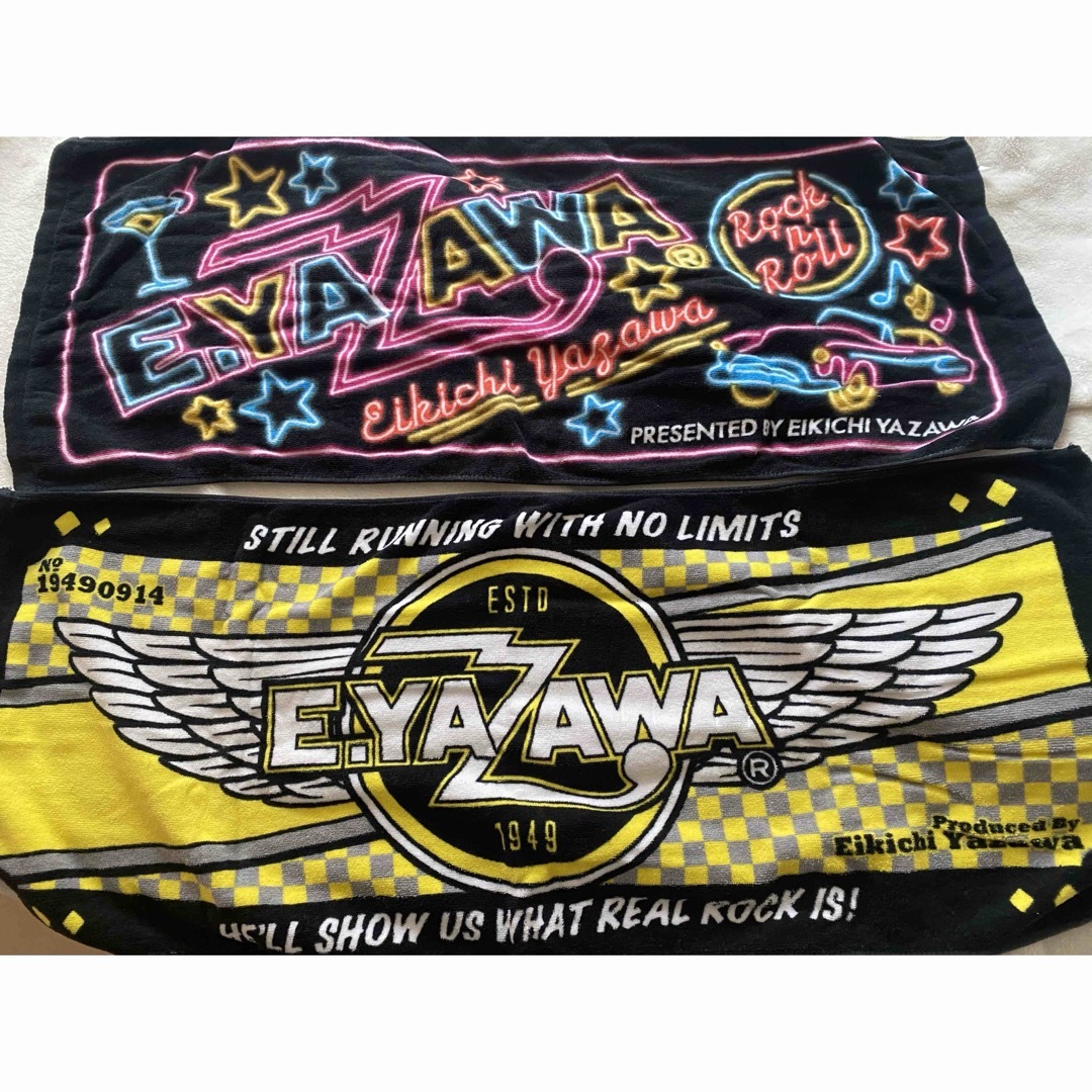 矢沢永吉 ブランケット ROCK'N'ROLL タオル クラシックカー 矢沢永吉