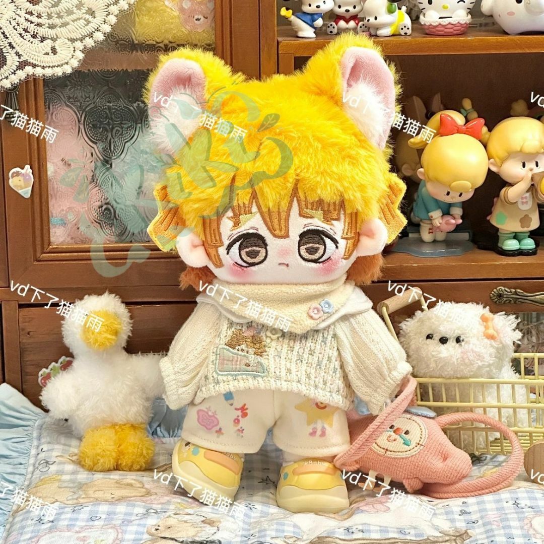 着せ替えぬいぐるみ 鬼滅の刃 我妻善逸 ぬいぐるみ 20cm No.D34