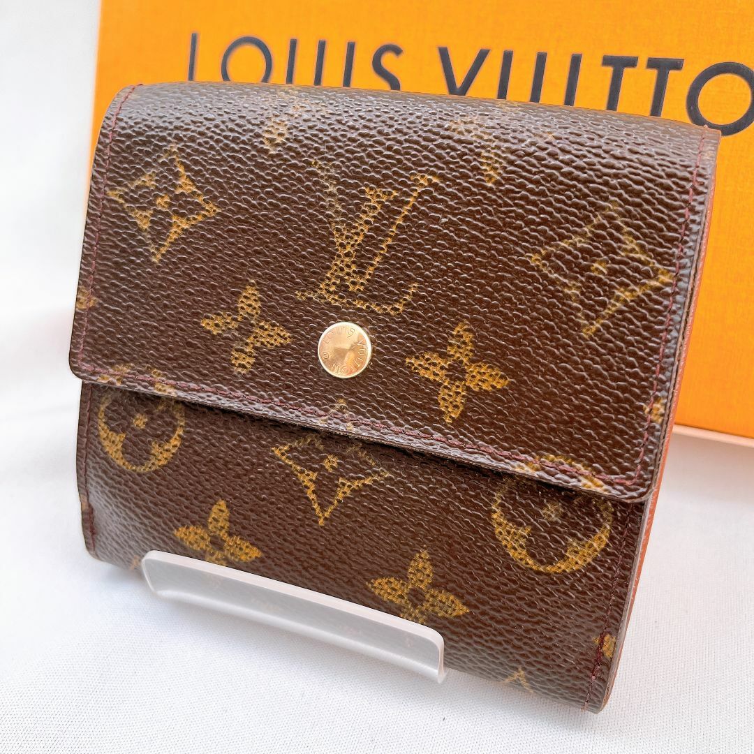 Ezbuy モノグラム ポルトモネビエカルトクレディ Wホック財布 LOUIS