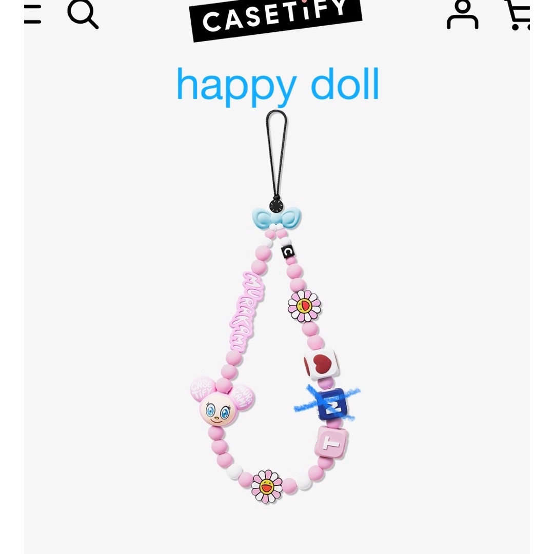 CASETiFY×村上隆 KAIKAI KIKI スマホストラップ【新品】 CASETiFY×村上