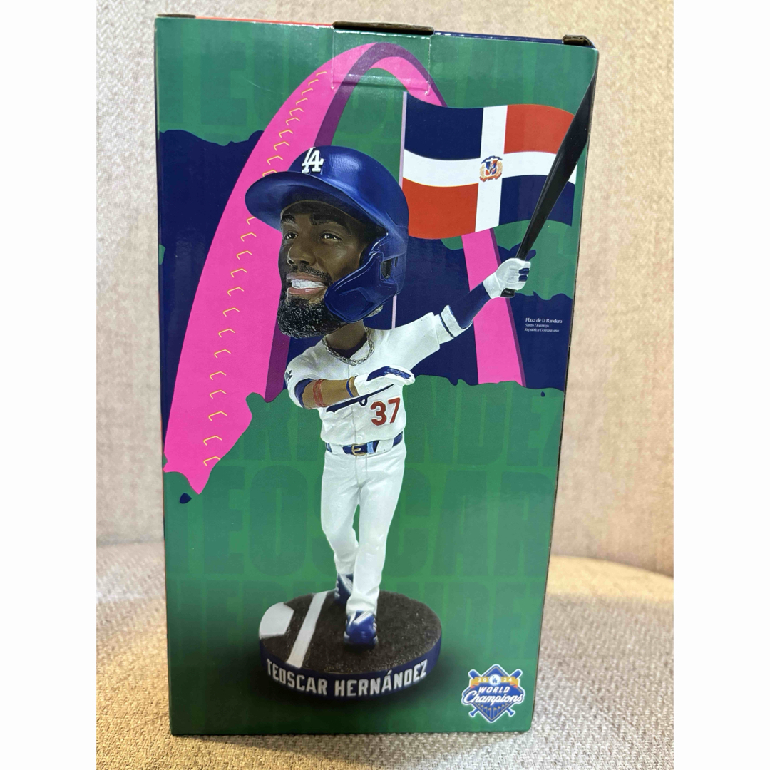 ドジャース ボブルヘッド #37 テオスカー・ヘルナンデス 新品・未開封