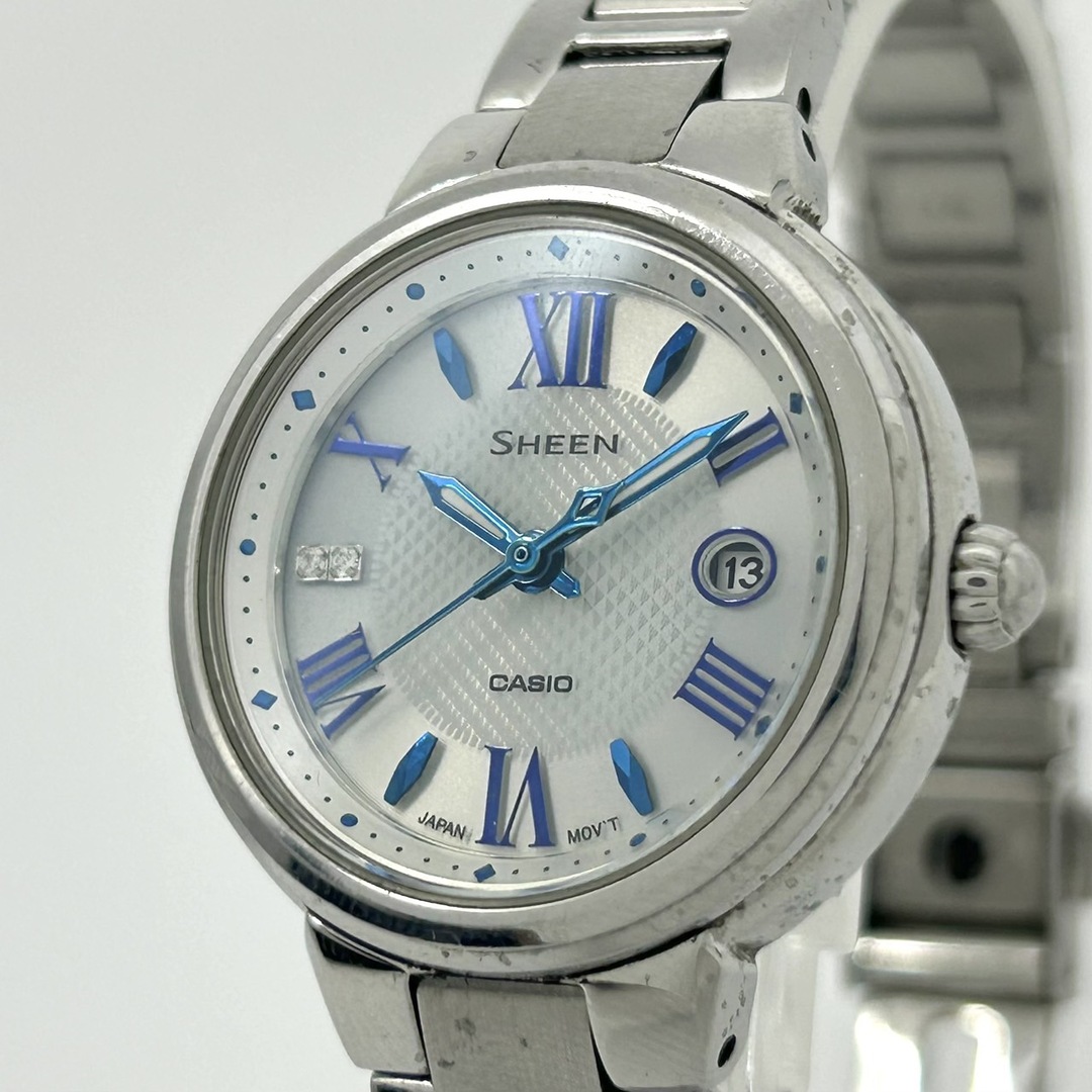 CASIO カシオ SHEEN ソーラー SHE-4516SBY-7AJF 稼働