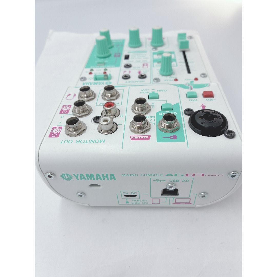 YAMAHA ウェブキャスティングミキサー AG03-MIKU 初音ミク オーディオ