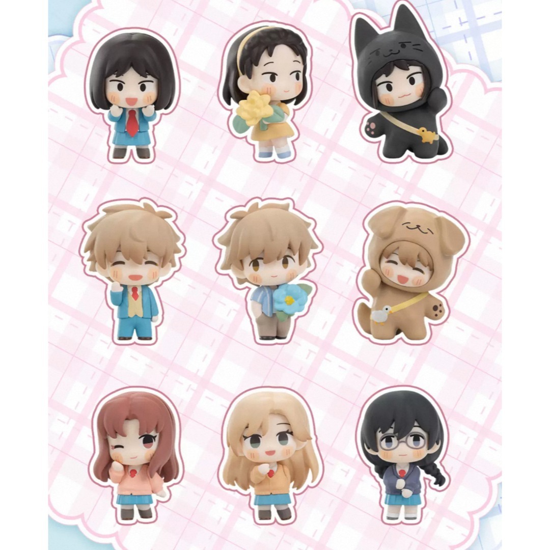 POPMART スキップとローファー ミニフィギュア 志摩 聡介 岩倉 美津未