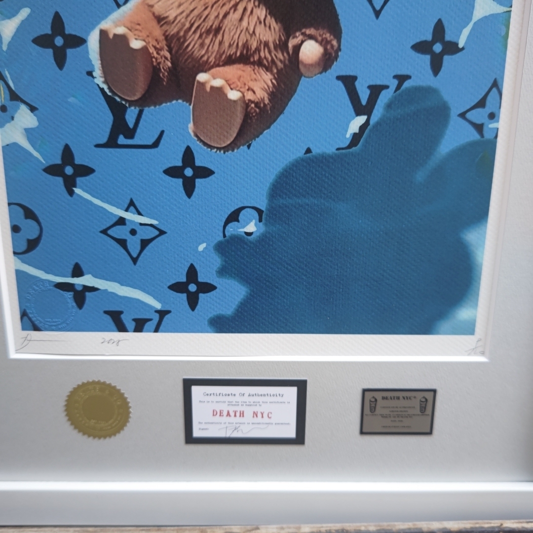 DEATH NYC BF356 サイン、ナンバー、COAあり