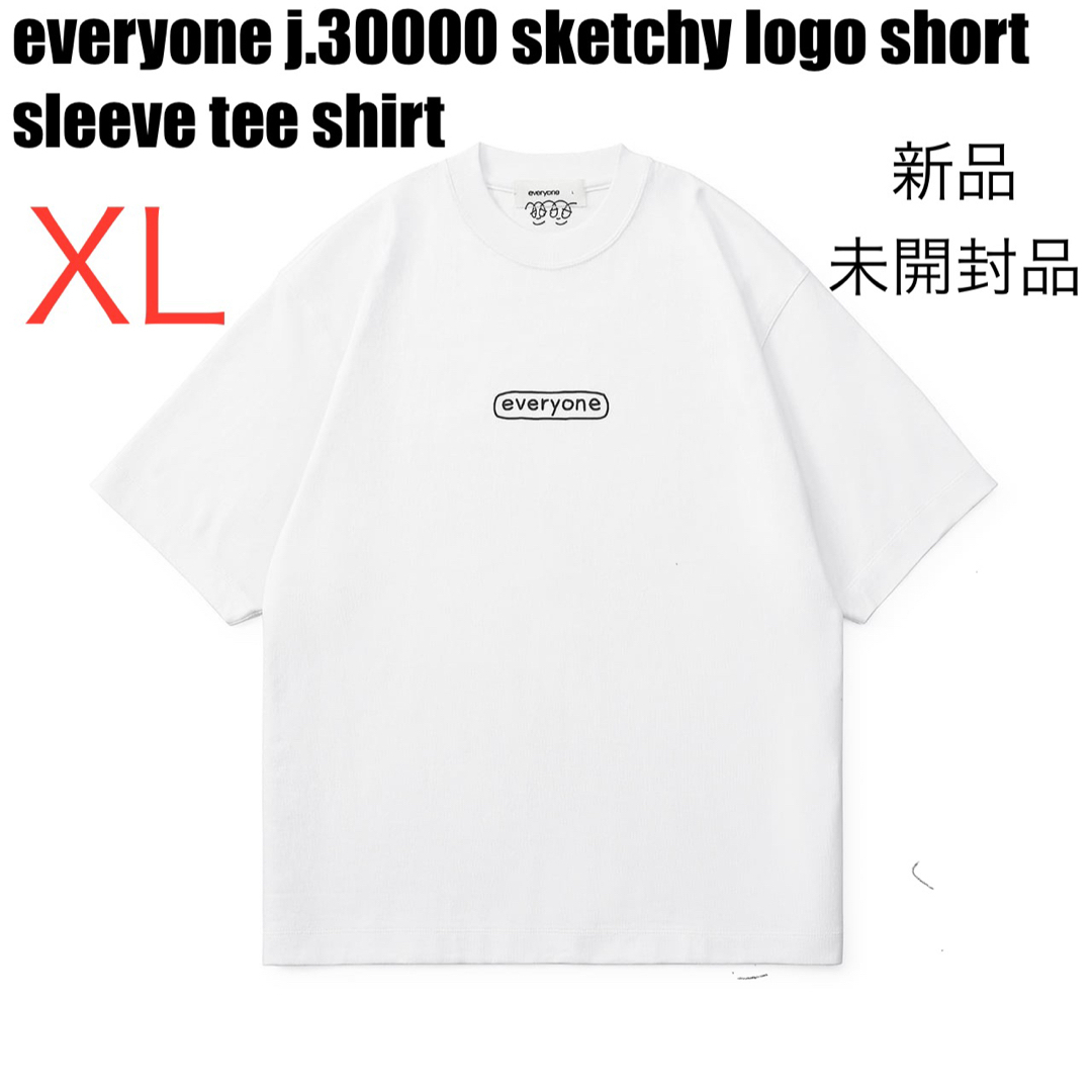 everyone j.30000 logo short ディスカウント sleeve tee everyone j