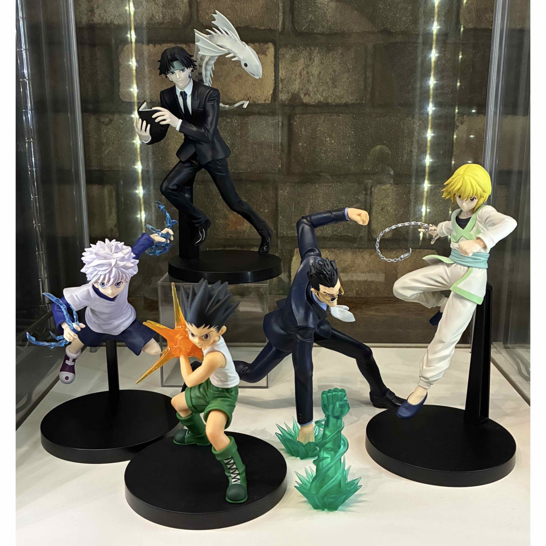 HUNTER×HUNTER ゴン キルア クラピカ レオリオ 団長フィギュア