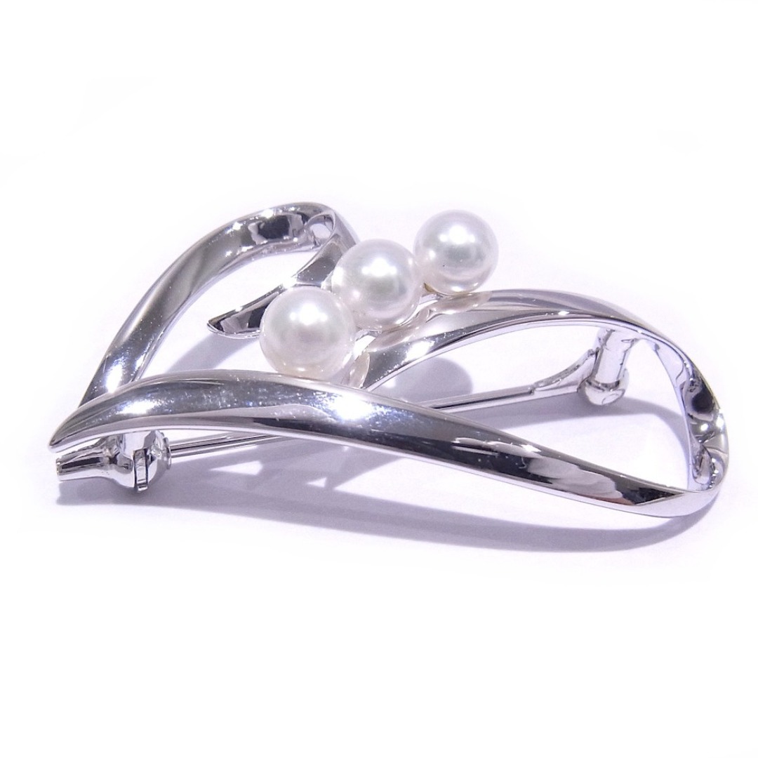 MIKIMOTO ミキモト ブローチ ショップ パール 真珠 シルバー SV 11粒