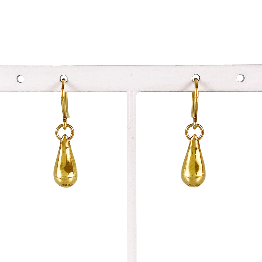 たか ティファニー ティアドロップ ピアス 750 キャッチ純正