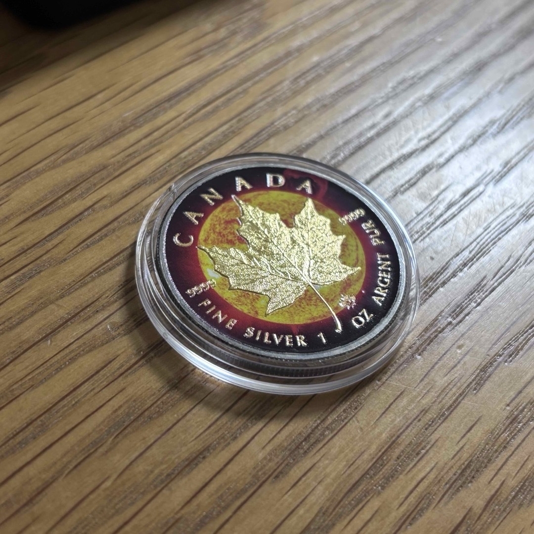 メイプル銀貨】 スペースコレクション ソーラーフレア2015