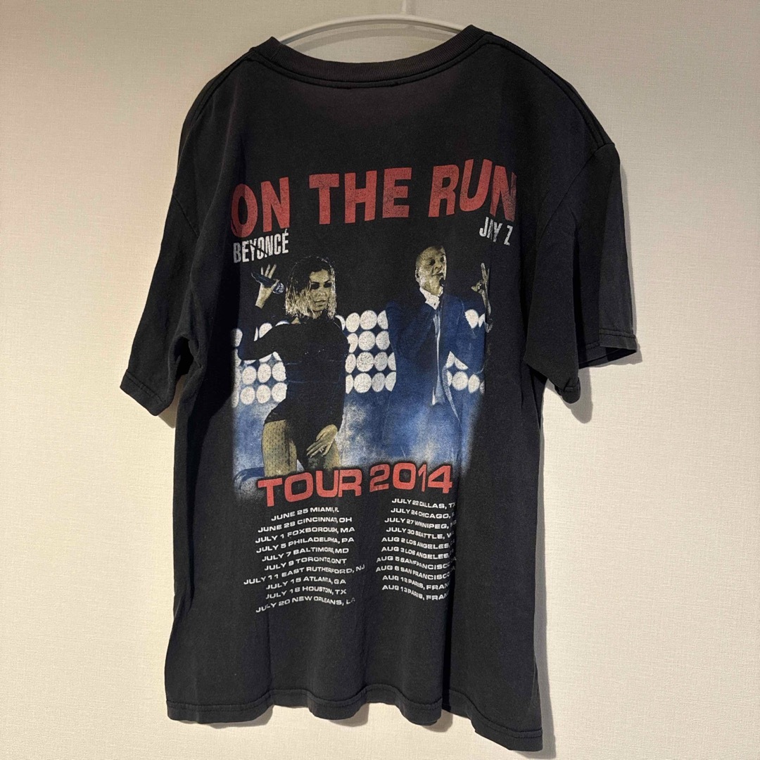 beyonce JAYZ on the run tour Tシャツ