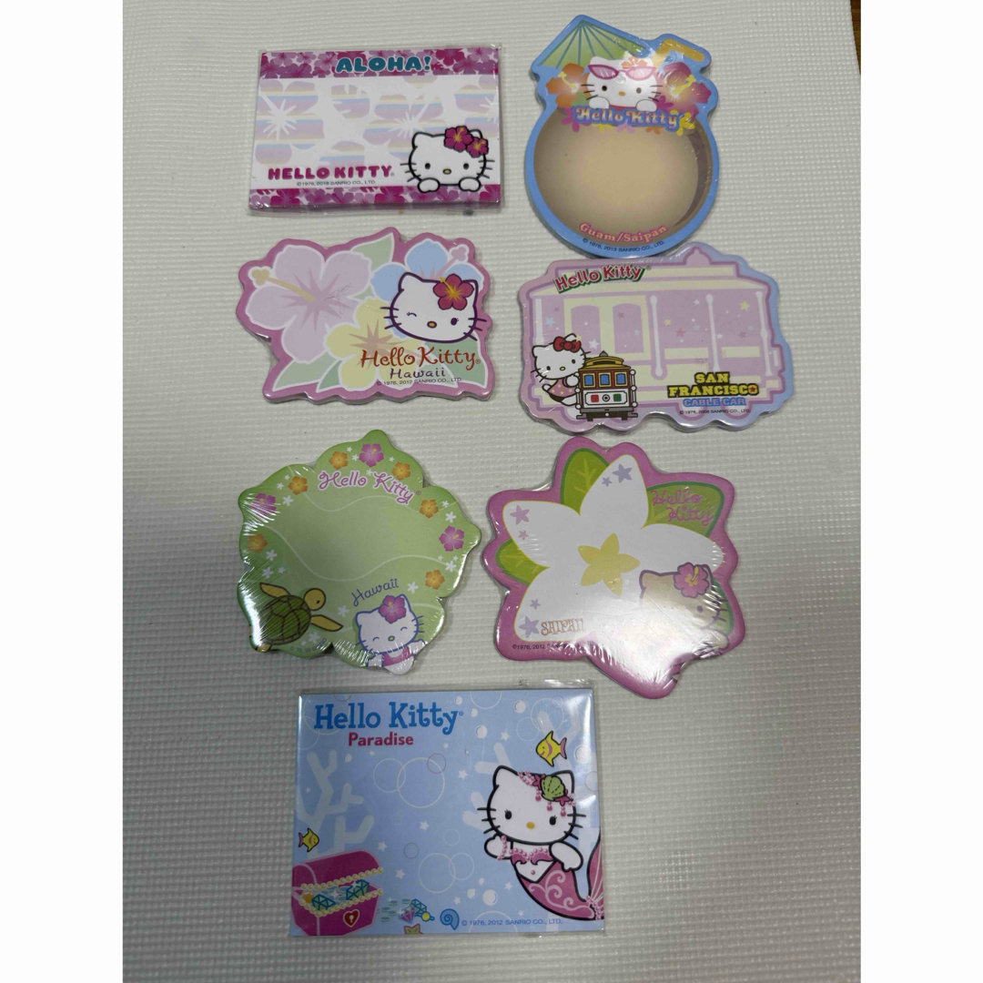 レア♡サンリオ♡キティ 海外限定 フェイス ダイカットメモ 2000年