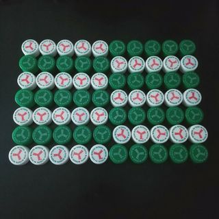 アサヒ - ペットボトルキャップ アサヒ十六茶 新デザイン 72個の通販