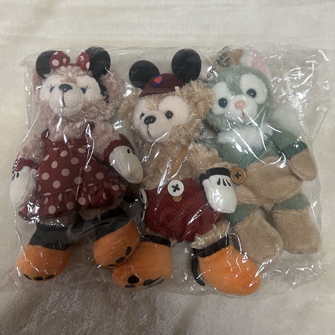 ディズニー ダッフィー シェリーメイ ジェラトーニ ぬいぐるみバッチ