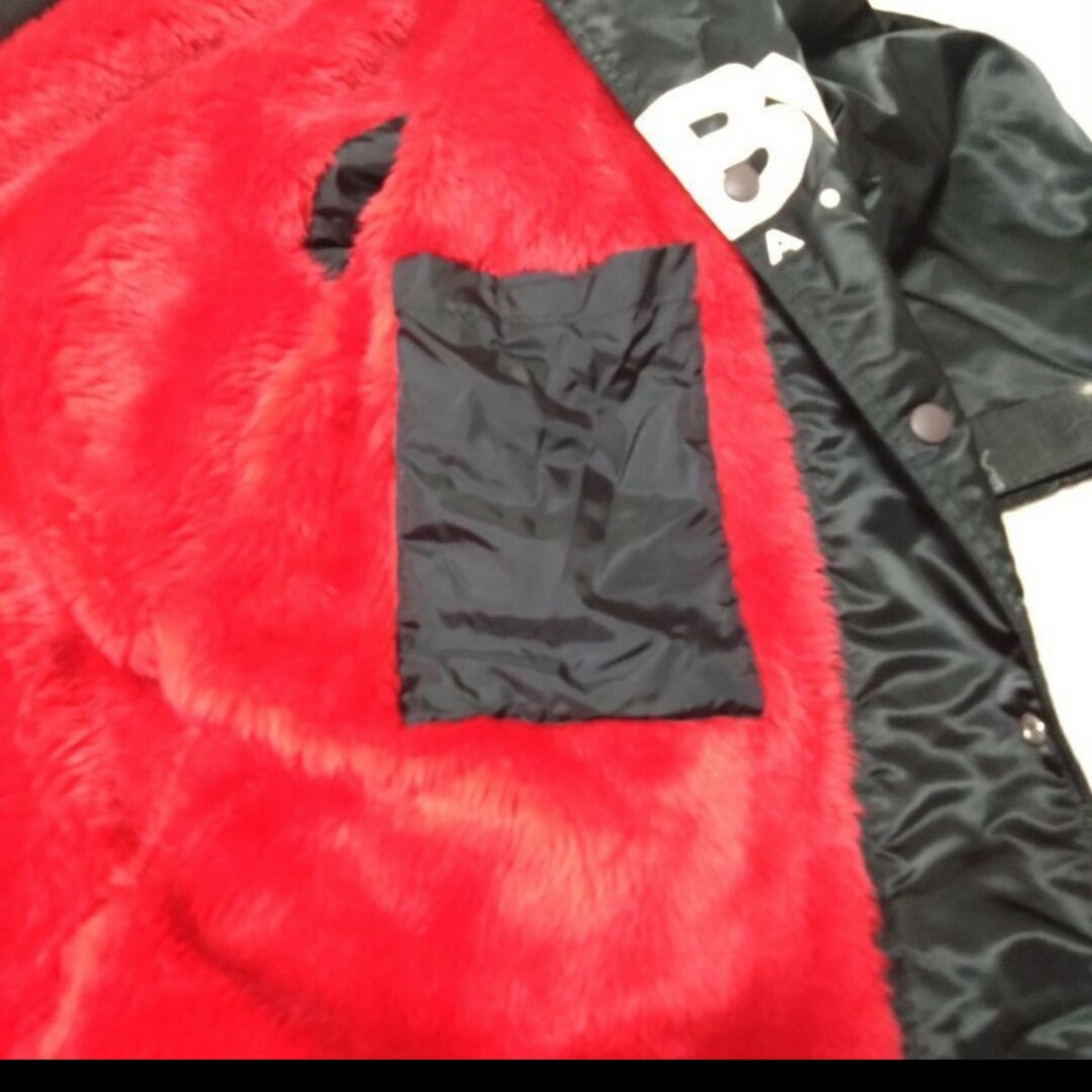 希少 RealBvoice リアルビーボイス レア物 ベンチコート 裏ボア付 黒