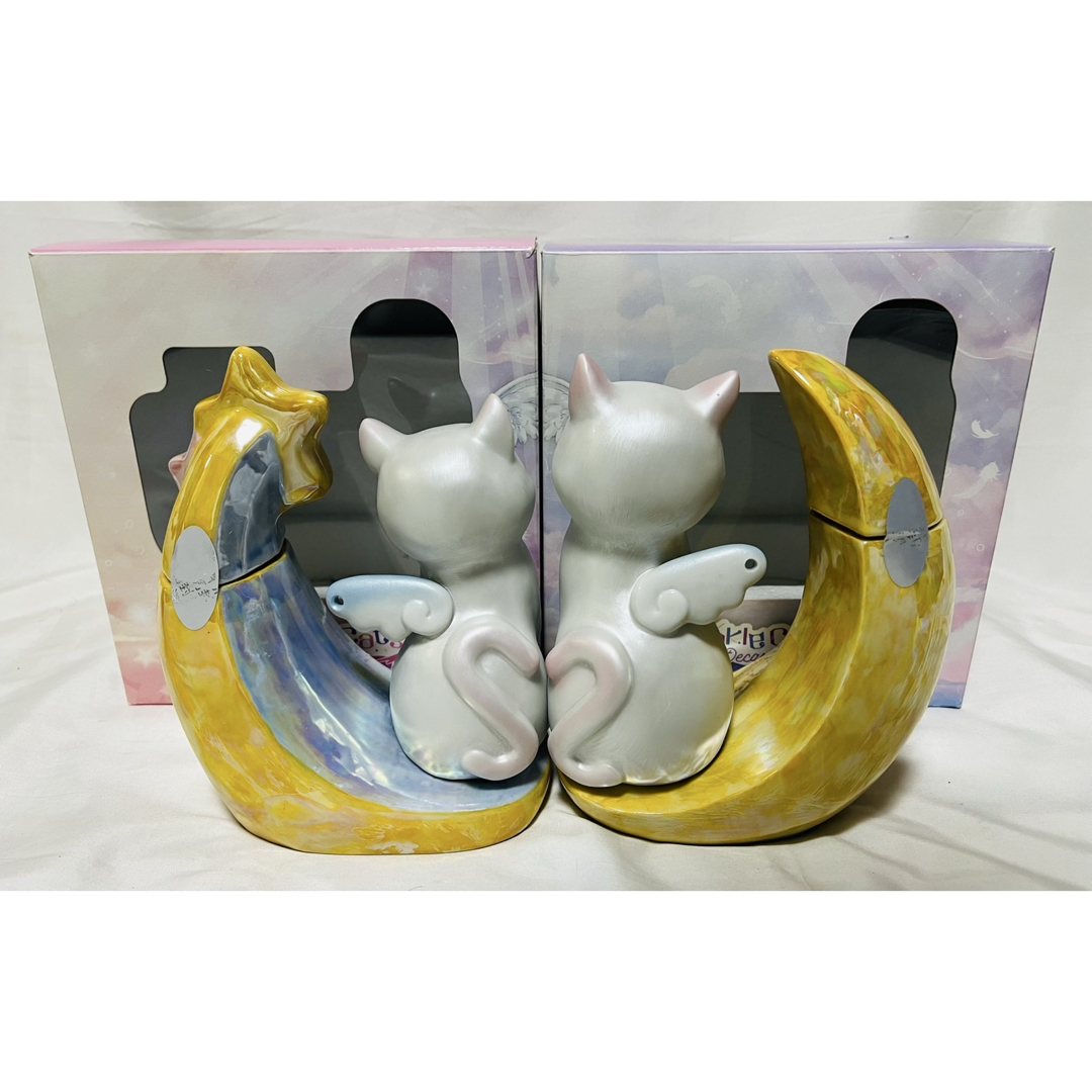 トゥインクルキャッツデキャンタスター＆ムーン箱付き未開封 陶器ベティ