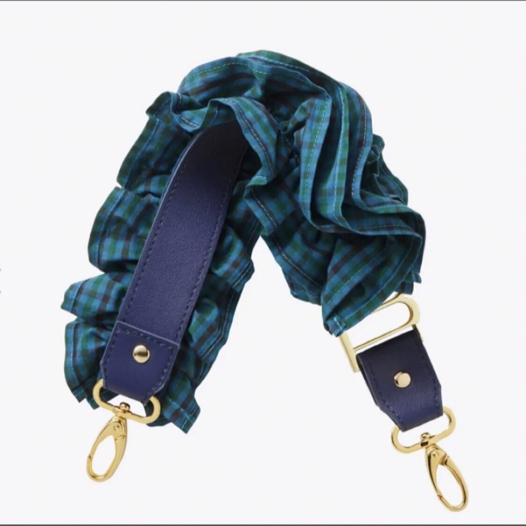 familiar × Bibiy ビビィ ファミリア ショルダーストラップ 青 bibiy