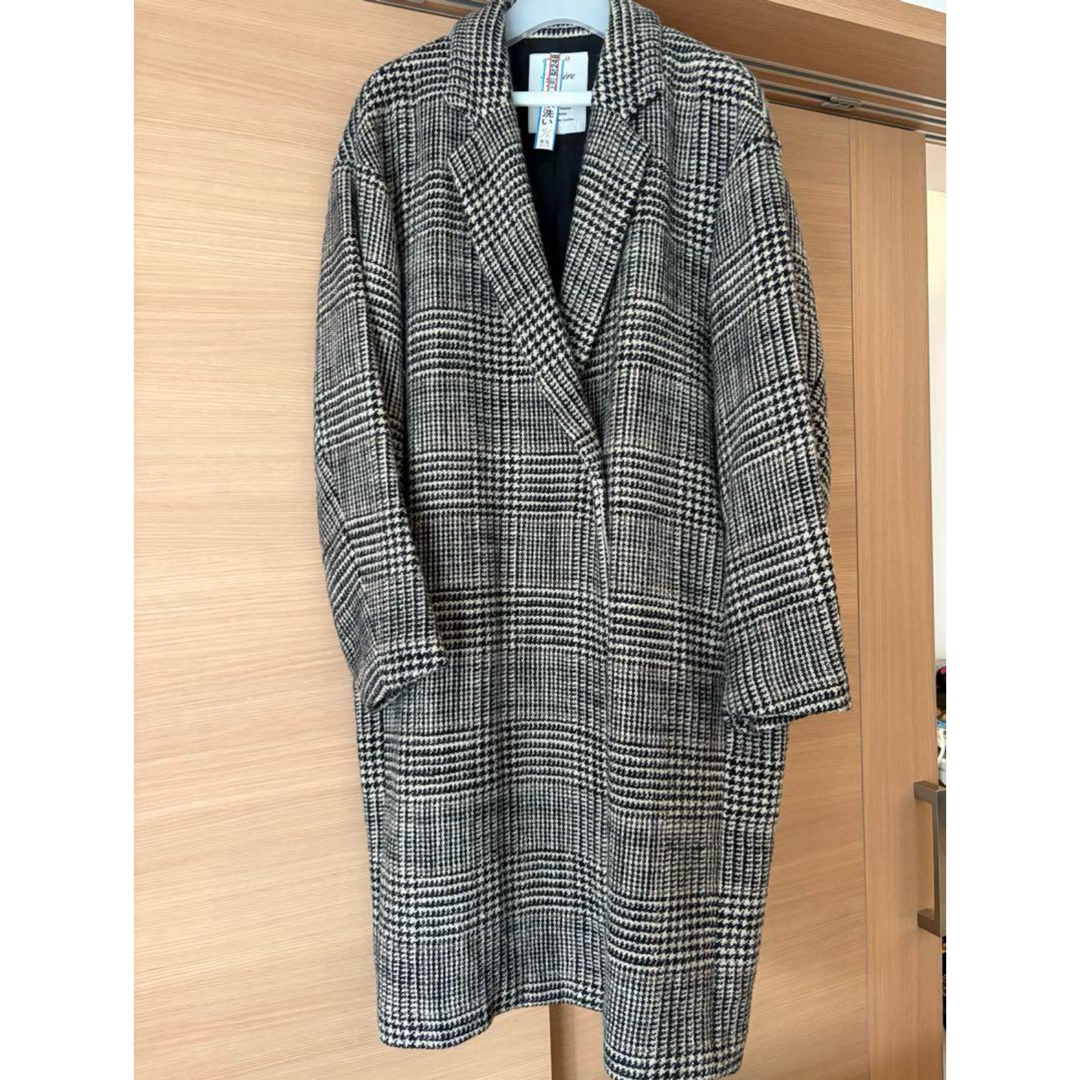 アパルトモン LISIERE CHECK W COAT ウールコート NEWS!｜L